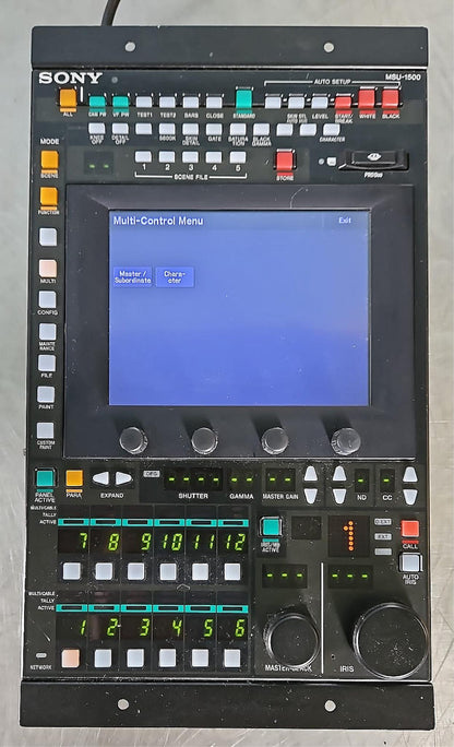 100%WARRANTY SONY MSU-1500 MASTER SETUP CONTROL VERTICALUNIT WATCHVIDEO FREESHIP