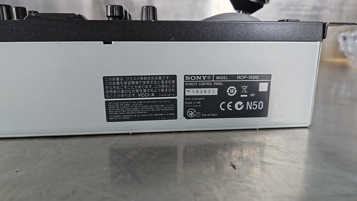 100%WARRANTY SONY RCU-1500 REMOTE CONTROL UNIT VERTICAL FREESHIP  Number 2