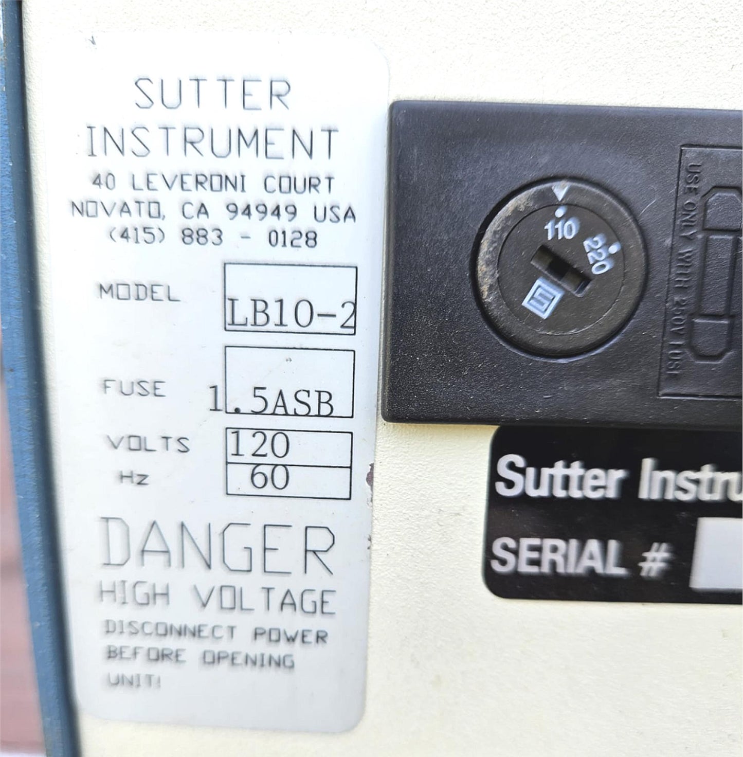 100% SUTTER LAMBDA 10-2 OPTICAL FILTER CHANGER FLUORESCENCE MICROSCOPY FREE SHIP