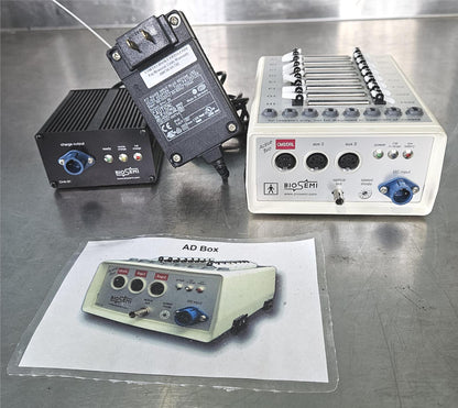100% BioSemi Instrumentation ActiveTwo AD-Box ADC-16 EEG System FREESHIP