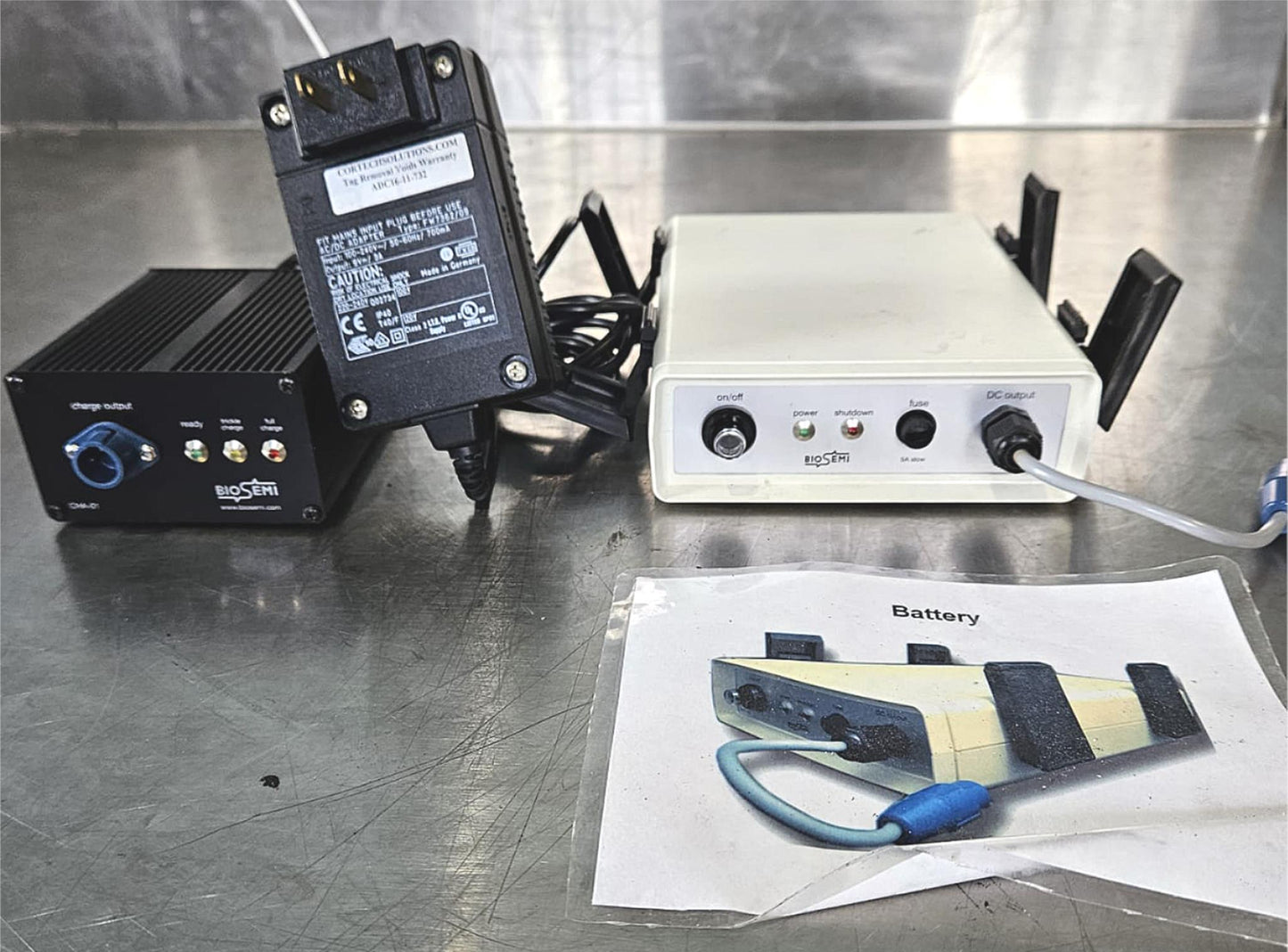 100% BioSemi Instrumentation ActiveTwo AD-Box ADC-16 EEG System FREESHIP