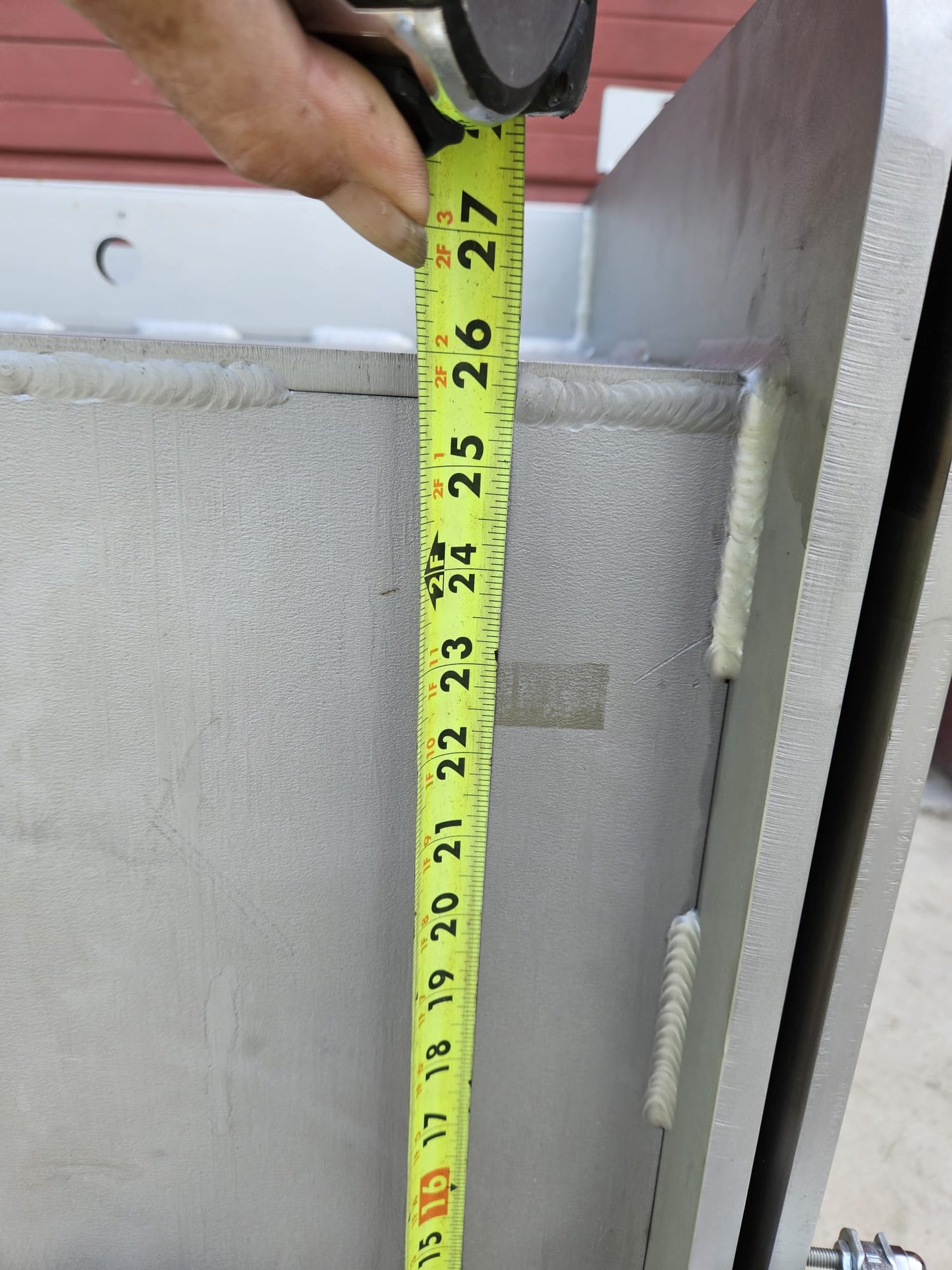 BNEW 40x26x20 LACO TECH LVC402620-3322-CH-1P2592 STSTEEL VACUUM CHAMBER FREESHIP