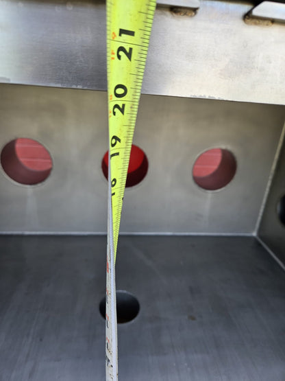 BNEW 40x26x20 LACO TECH LVC402620-3322-CH-1P2592 STSTEEL VACUUM CHAMBER FREESHIP