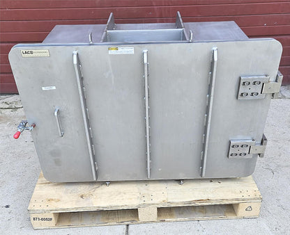 BNEW 40x26x20 LACO TECH LVC402620-3322-CH-1P2592 STSTEEL VACUUM CHAMBER FREESHIP
