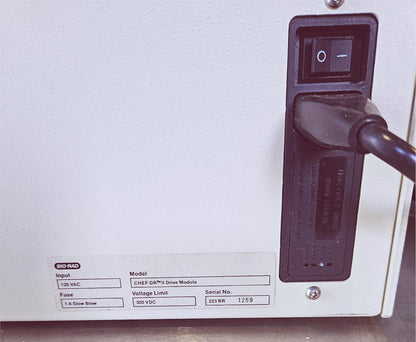 BIORAD ELECTROPHORESIS CHEF-DR II MAPPER 17"x17 GEL RIG PULSE WAVE DRIVE SYSTEM