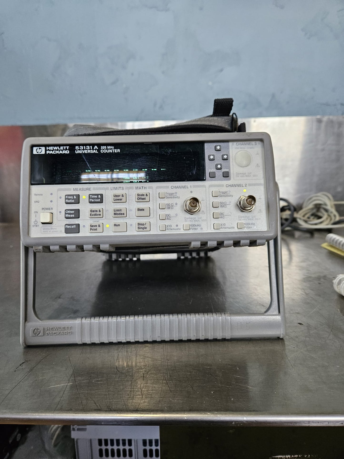 100%WARRANTY AGILENT HP KEYSIGHT 53131A 225MHz Universal Frequency COUNTER TIMER