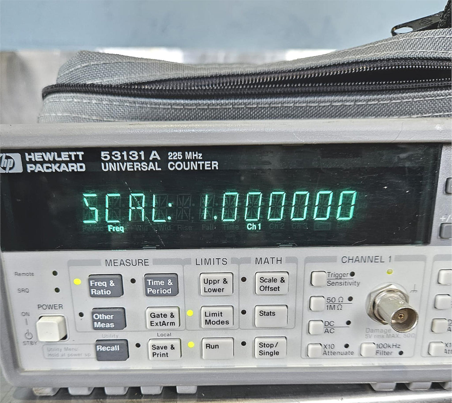 100%WARRANTY AGILENT HP KEYSIGHT 53131A 225MHz Universal Frequency COUNTER TIMER