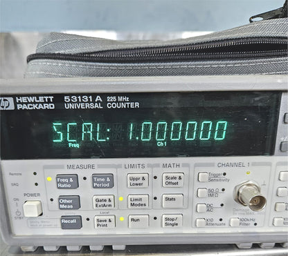 100%WARRANTY AGILENT HP KEYSIGHT 53131A 225MHz Universal Frequency COUNTER TIMER