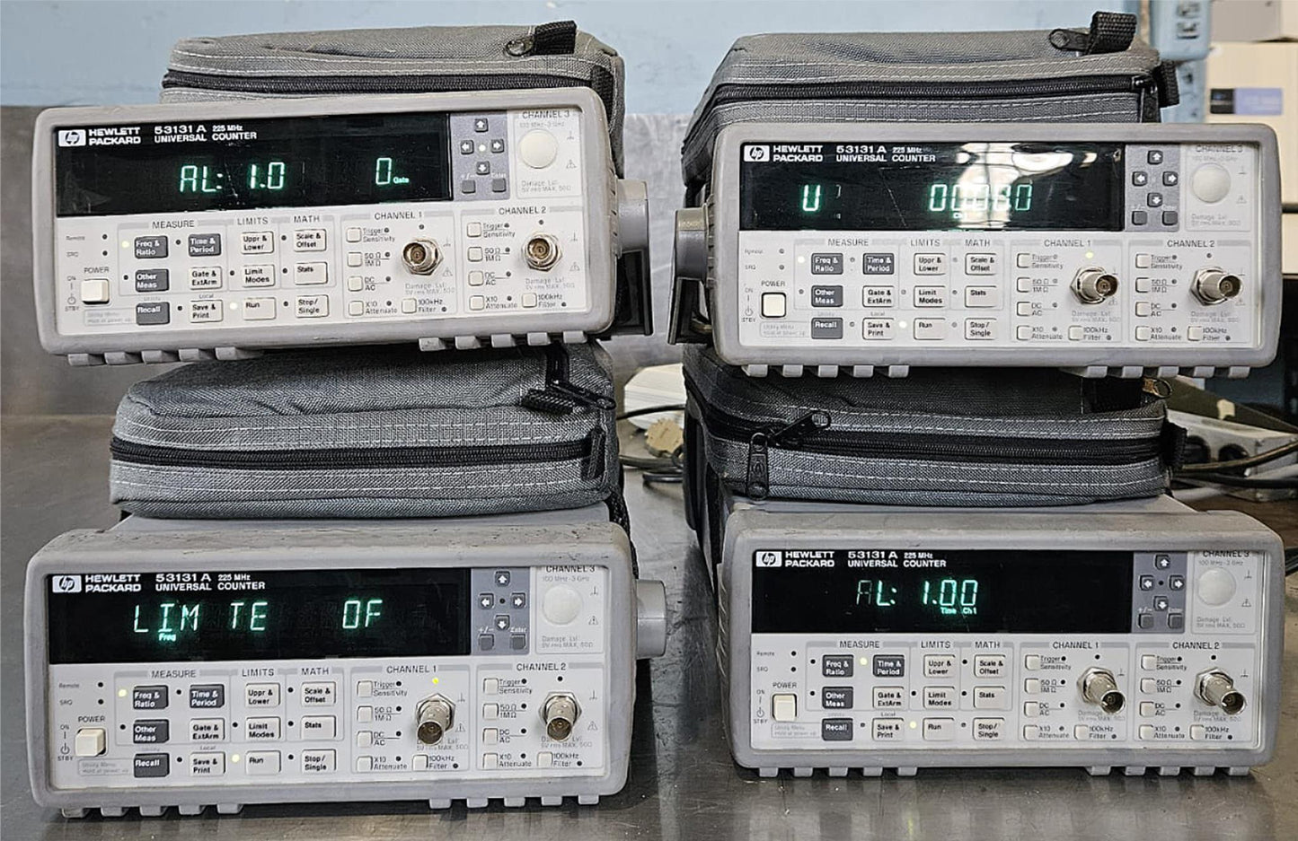 100%WARRANTY AGILENT HP KEYSIGHT 53131A 225MHz Universal Frequency COUNTER TIMER
