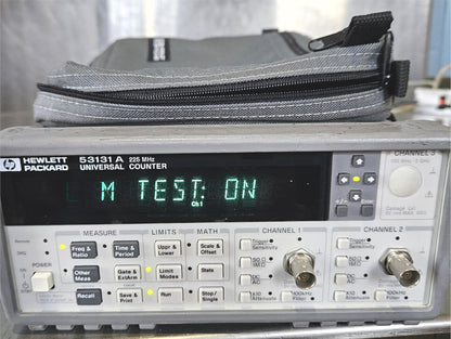 100%WARRANTY AGILENT HP KEYSIGHT 53131A 225MHz Universal Frequency COUNTER TIMER