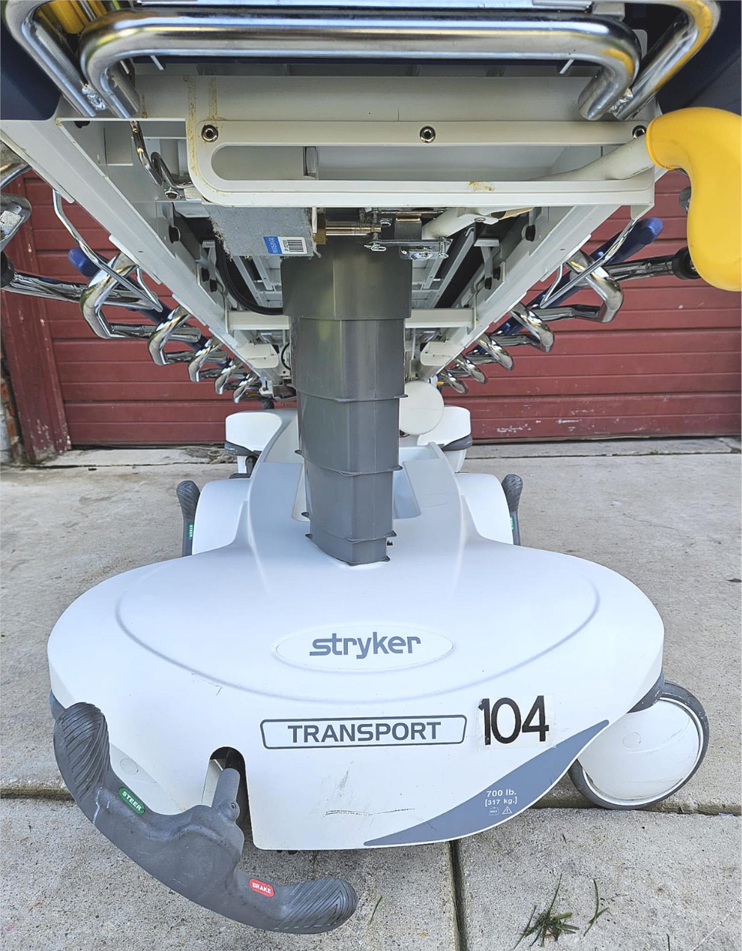 WARRANT STRYKER 1115 BIG WHEEL 700Lbs Capacity HOSPITAL MATTRESS GURNEY FREESHIP