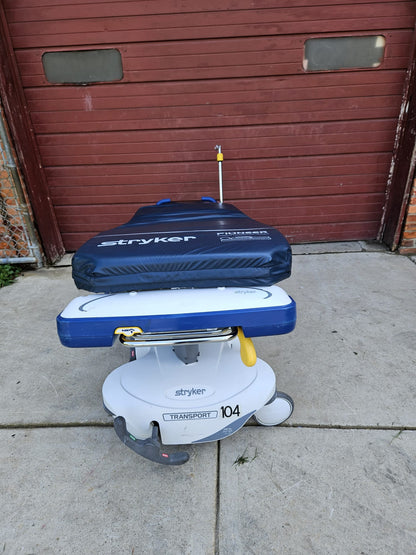 WARRANT STRYKER 1115 BIG WHEEL 700Lbs Capacity HOSPITAL MATTRESS GURNEY FREESHIP