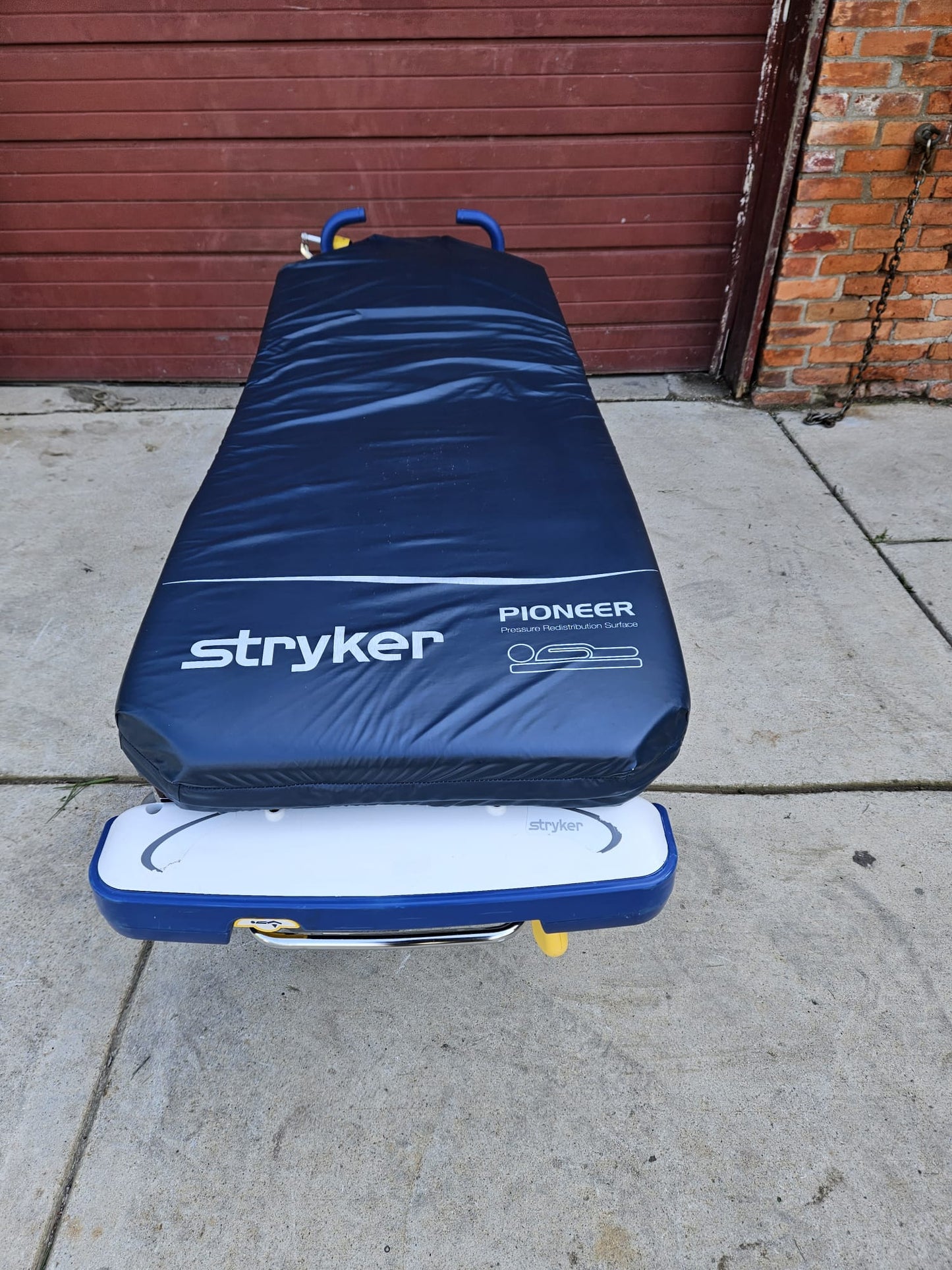 WARRANT STRYKER 1115 BIG WHEEL 700Lbs Capacity HOSPITAL MATTRESS GURNEY FREESHIP