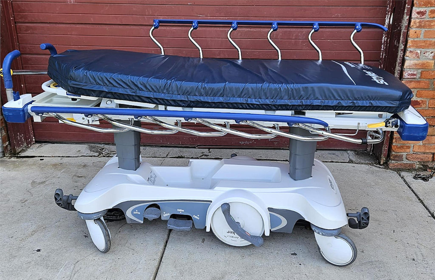 WARRANT STRYKER 1115 BIG WHEEL 700Lbs Capacity HOSPITAL MATTRESS GURNEY FREESHIP