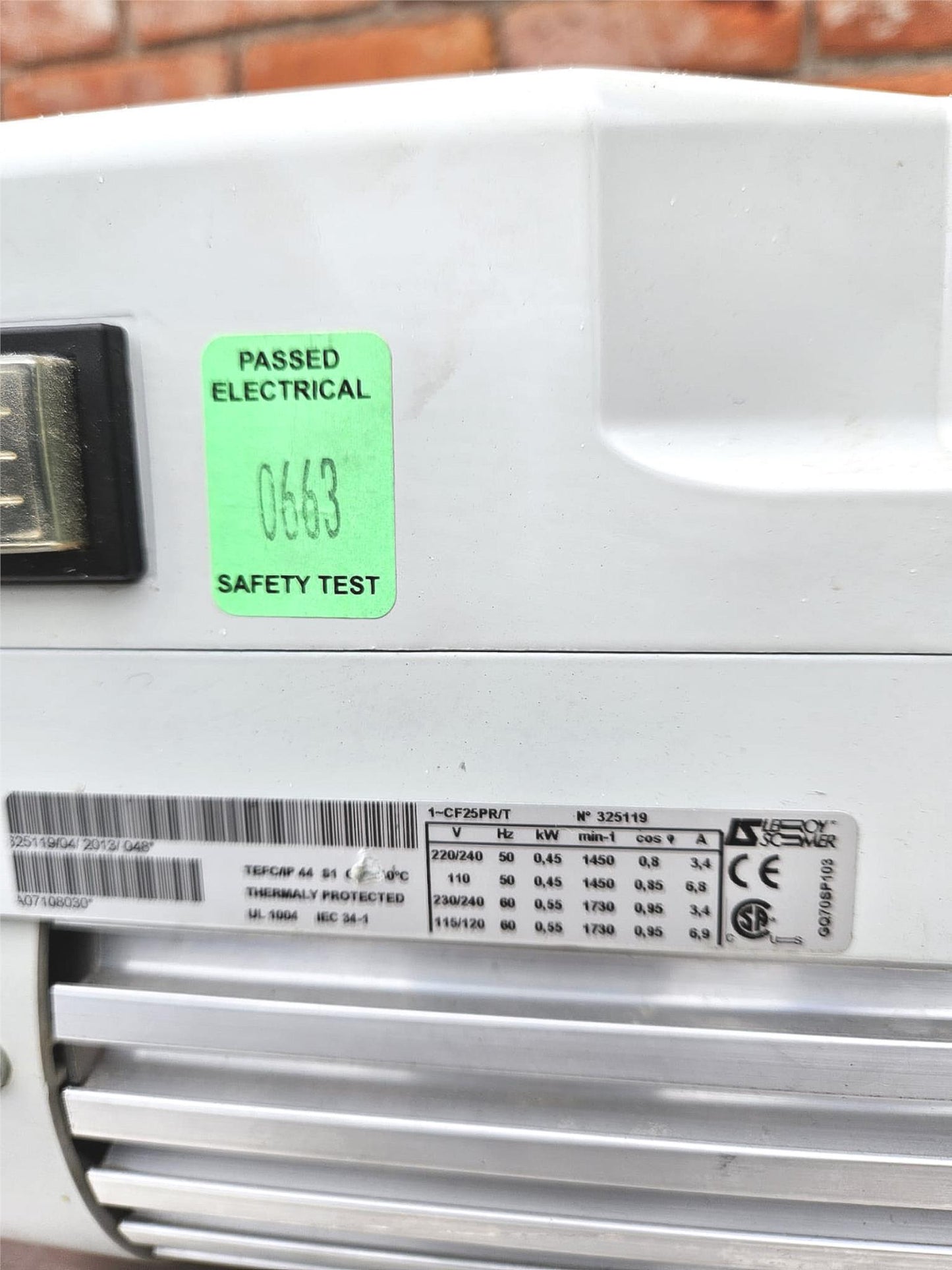 90DAYWARRANTY 110/220Volt EDWARDS 3 RV 2.3CFM VACUUM PUMP FILTER WATCH VIDEO