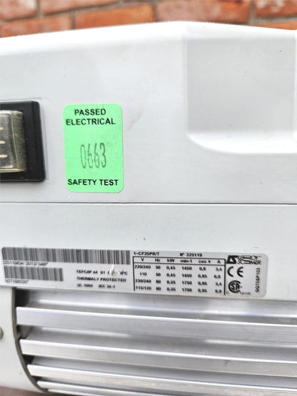 90DAYWARRANTY 110/220Volt EDWARDS 3 RV 2.3CFM VACUUM PUMP FILTER WATCH VIDEO