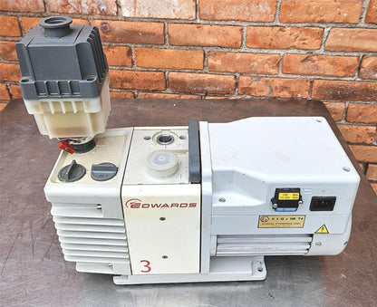 90DAYWARRANTY 110/220Volt EDWARDS 3 RV 2.3CFM VACUUM PUMP FILTER WATCH VIDEO