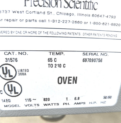 LOTof3 PRECISION 14E (One) / 25EM (Two) GRAVITY OVENs with StSteelTrays FREESHIP