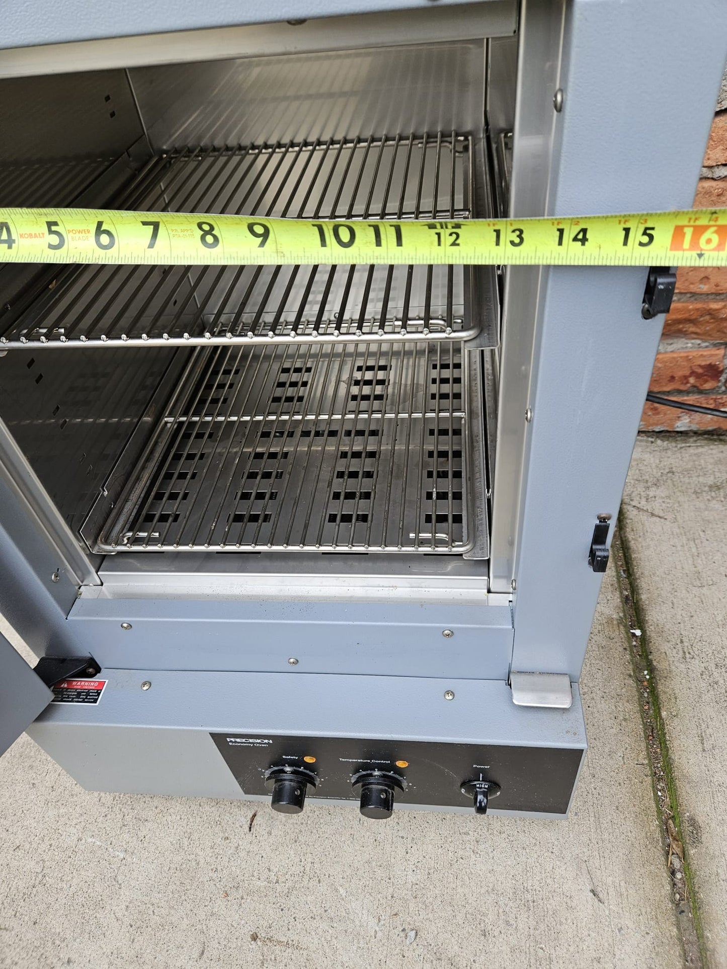 LOTof3 PRECISION 14E (One) / 25EM (Two) GRAVITY OVENs with StSteelTrays FREESHIP