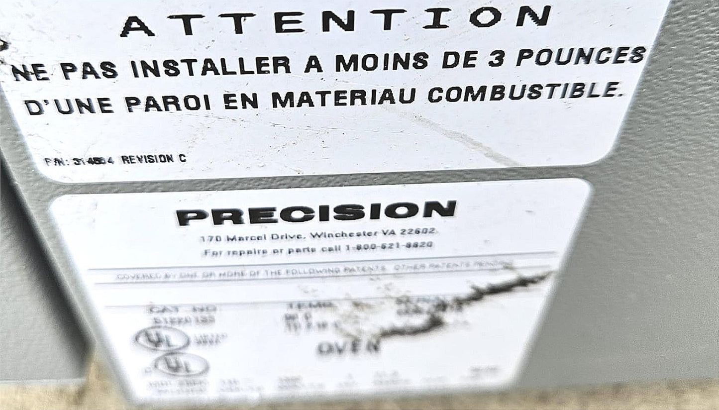 LOTof3 PRECISION 14E (One) / 25EM (Two) GRAVITY OVENs with StSteelTrays FREESHIP