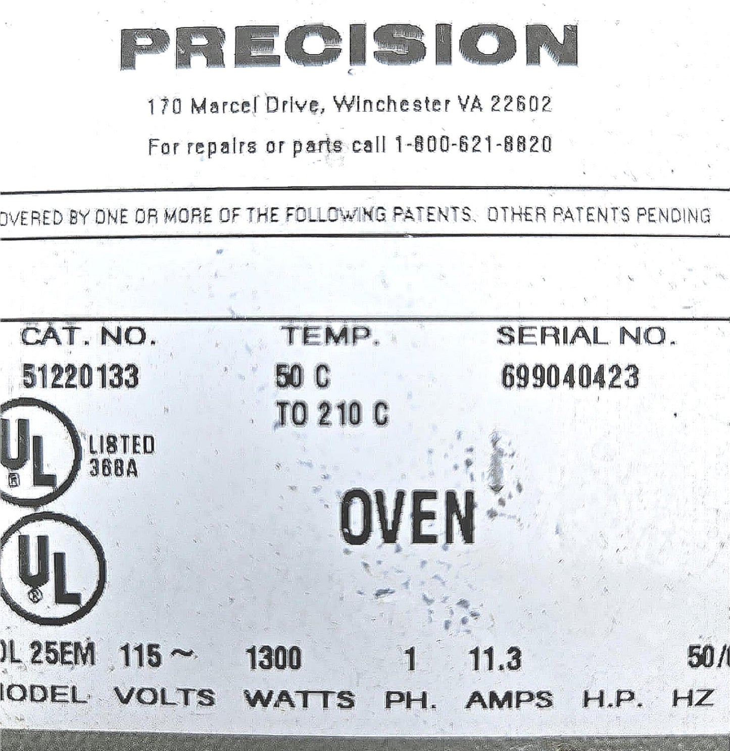 LOTof3 PRECISION 14E (One) / 25EM (Two) GRAVITY OVENs with StSteelTrays FREESHIP