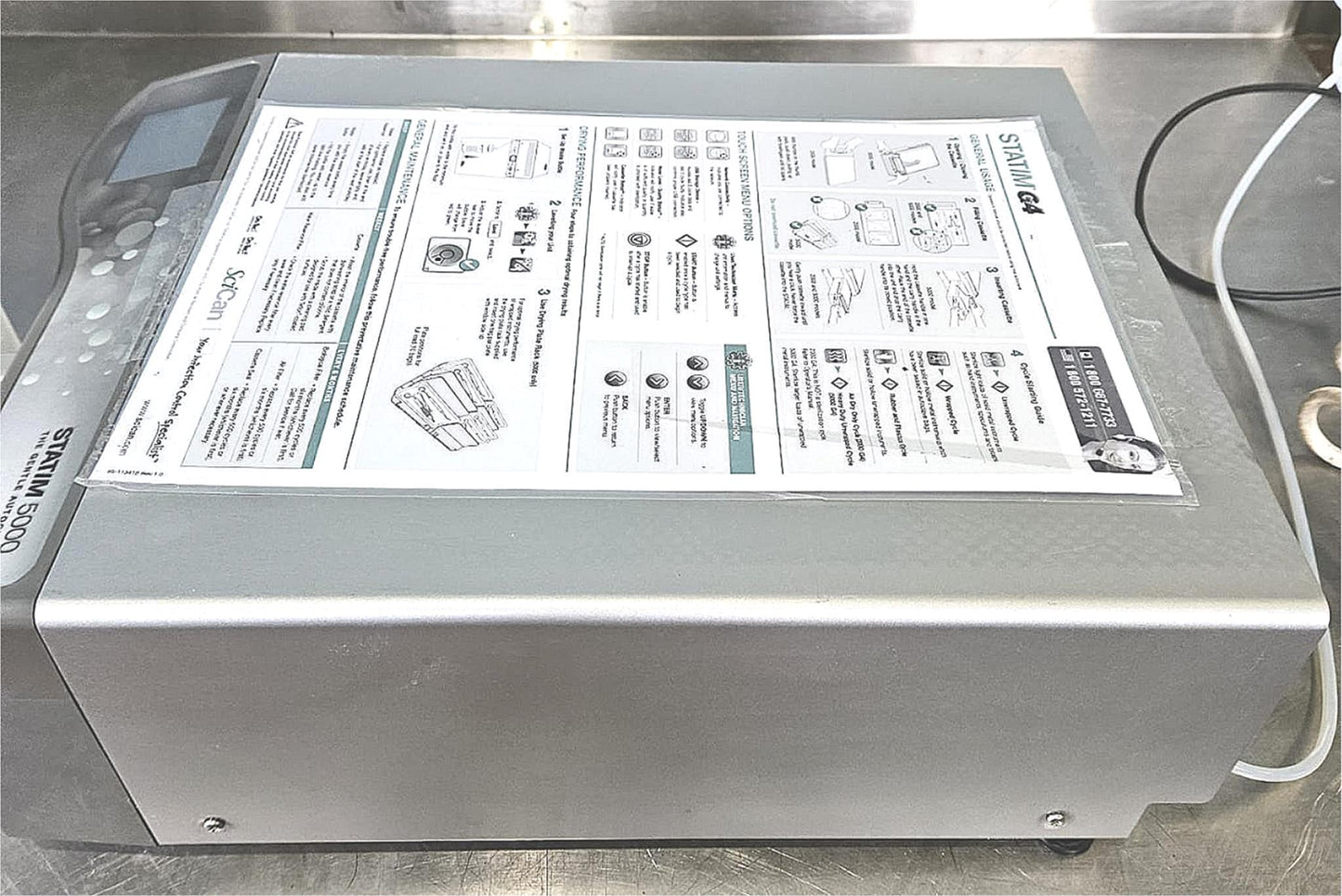 FORPARTS SciCan STATIM 5000 STERILIZER AUTOCLAVE & TRAY CARTRIDGE FREE SHIPPING