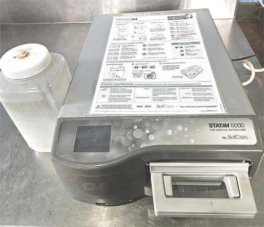 FORPARTS SciCan STATIM 5000 STERILIZER AUTOCLAVE & TRAY CARTRIDGE FREE SHIPPING