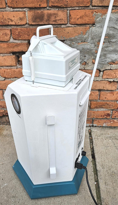 120DAYWARRANTY BUFFALO WHISPER 333592 AEROSOL FUME EVACUATION MACHINE WATCHVIDEO