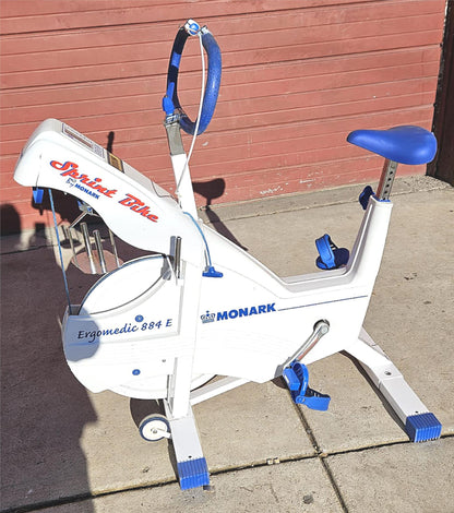 MONARK ERGOMEDIC 828E CARDIO ERGOMETER ANAEROBIC PEAK RECUMBENT BIKE FREE SHIP