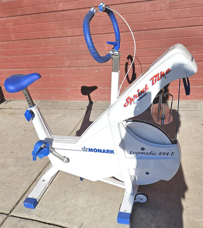 LOT MONARK ERGOMEDIC 884E 828 818 CARDIO ERGOMETER ANAEROBIC PEAK RECUMBENT BIKE