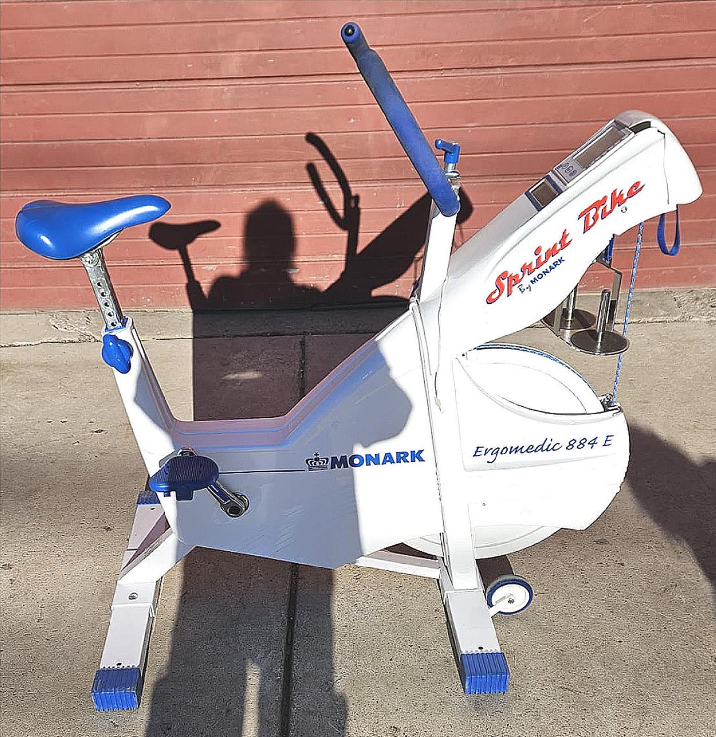 LOT MONARK ERGOMEDIC 884E 828 818 CARDIO ERGOMETER ANAEROBIC PEAK RECUMBENT BIKE