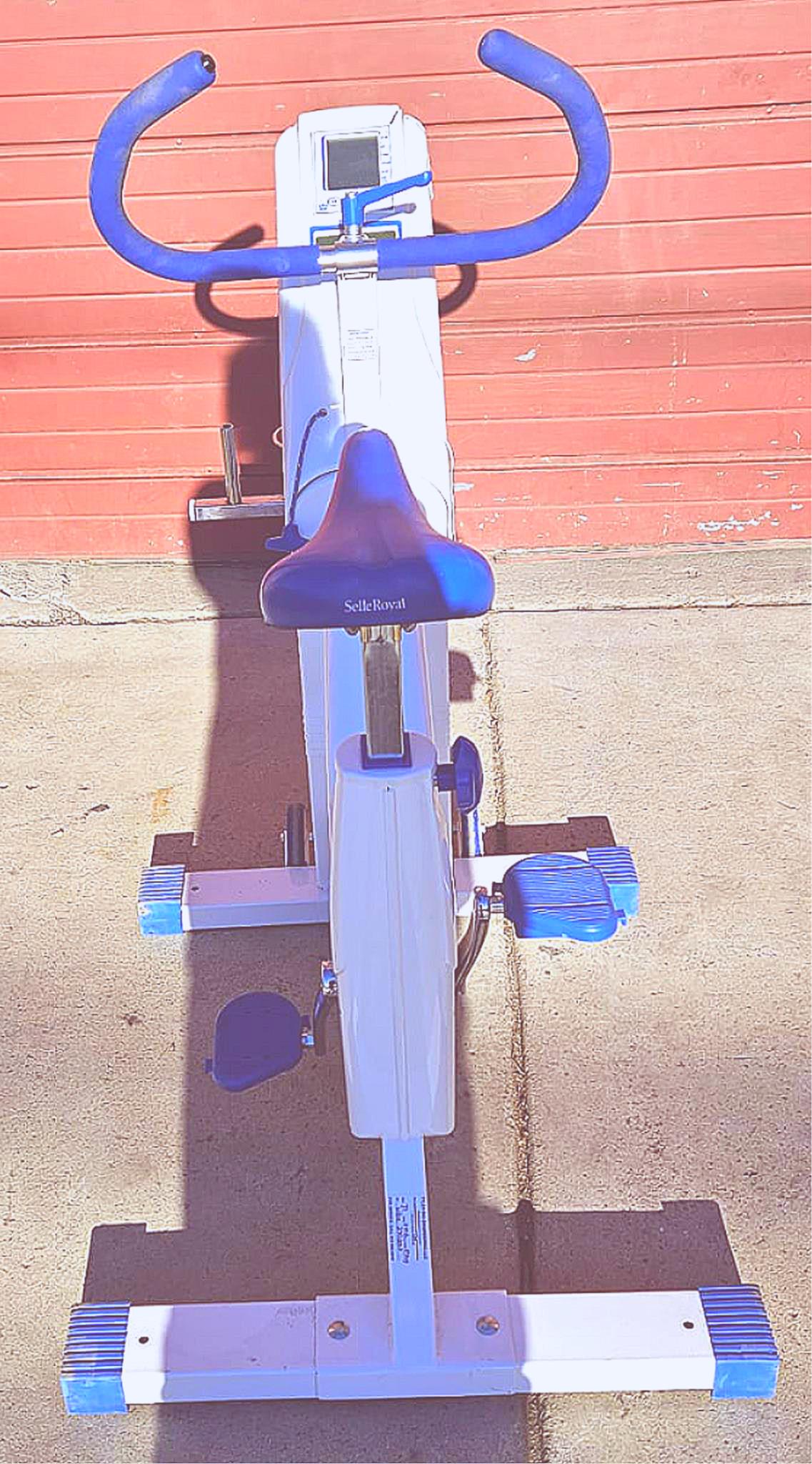 LOT MONARK ERGOMEDIC 828 818 CARDIO ERGOMETER ANAEROBIC PEAK RECUMBENT BIKE