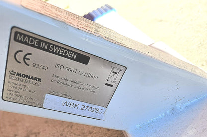 LOT MONARK ERGOMEDIC 828 818 CARDIO ERGOMETER ANAEROBIC PEAK RECUMBENT BIKE