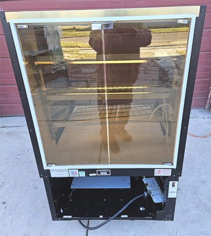 WARRANTY 31"x 48"x35" FEDERAL CURVED GLASS LIGHT BAKERY DISPLAY CABINET FREESHIP