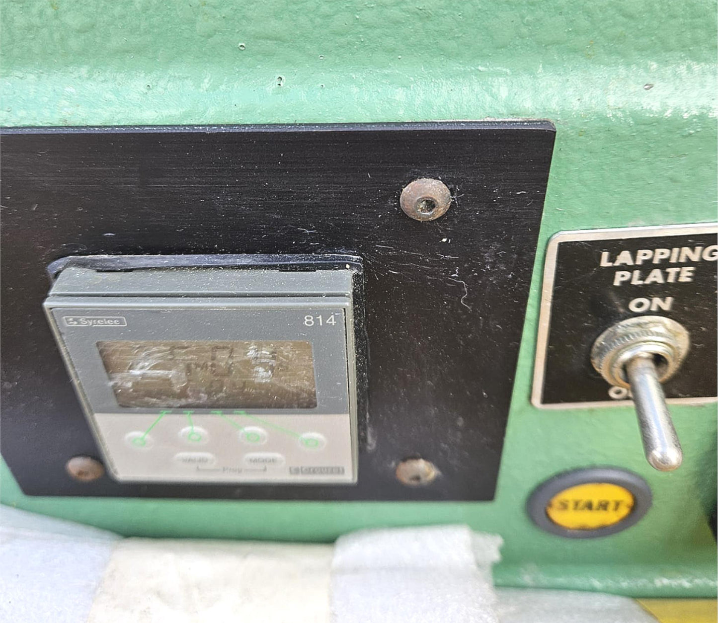 LAPMASTER 12 BENCH TOP OPEN FACE LAPPING POLISHING MACHINE WATCH VIDEO FREE SHIP