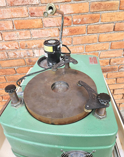 LAPMASTER 12 BENCH TOP OPEN FACE LAPPING POLISHING MACHINE WATCH VIDEO FREE SHIP