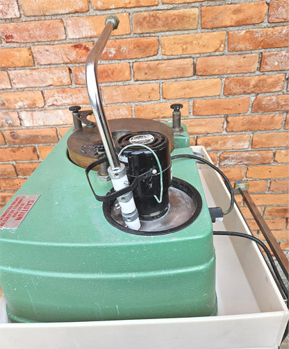 LAPMASTER 12 BENCH TOP OPEN FACE LAPPING POLISHING MACHINE WATCH VIDEO FREE SHIP