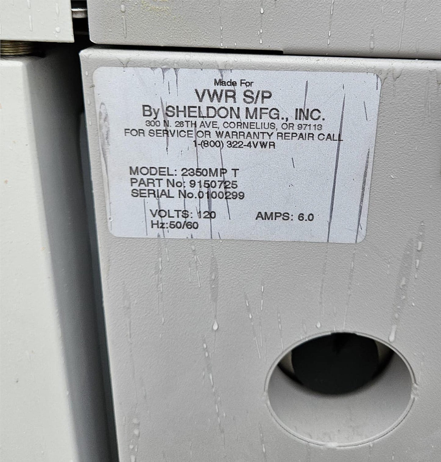 VWR 2350MP T CO2 INCUBATOR 4 SHELVES 100%OPERATIONAL 90DAYWARRANTY FREESHIP