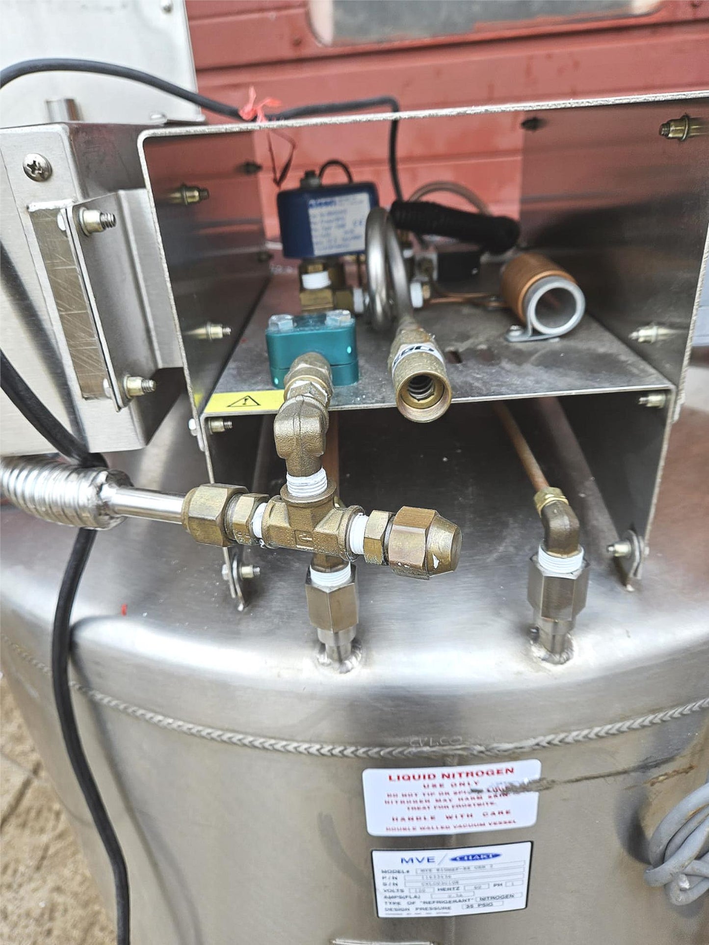 CHART MVE 810HEF-BB G2 CRYOTANK FREEEZER 90DAYWARRANTY WATCH VIDEO FREE SHIP