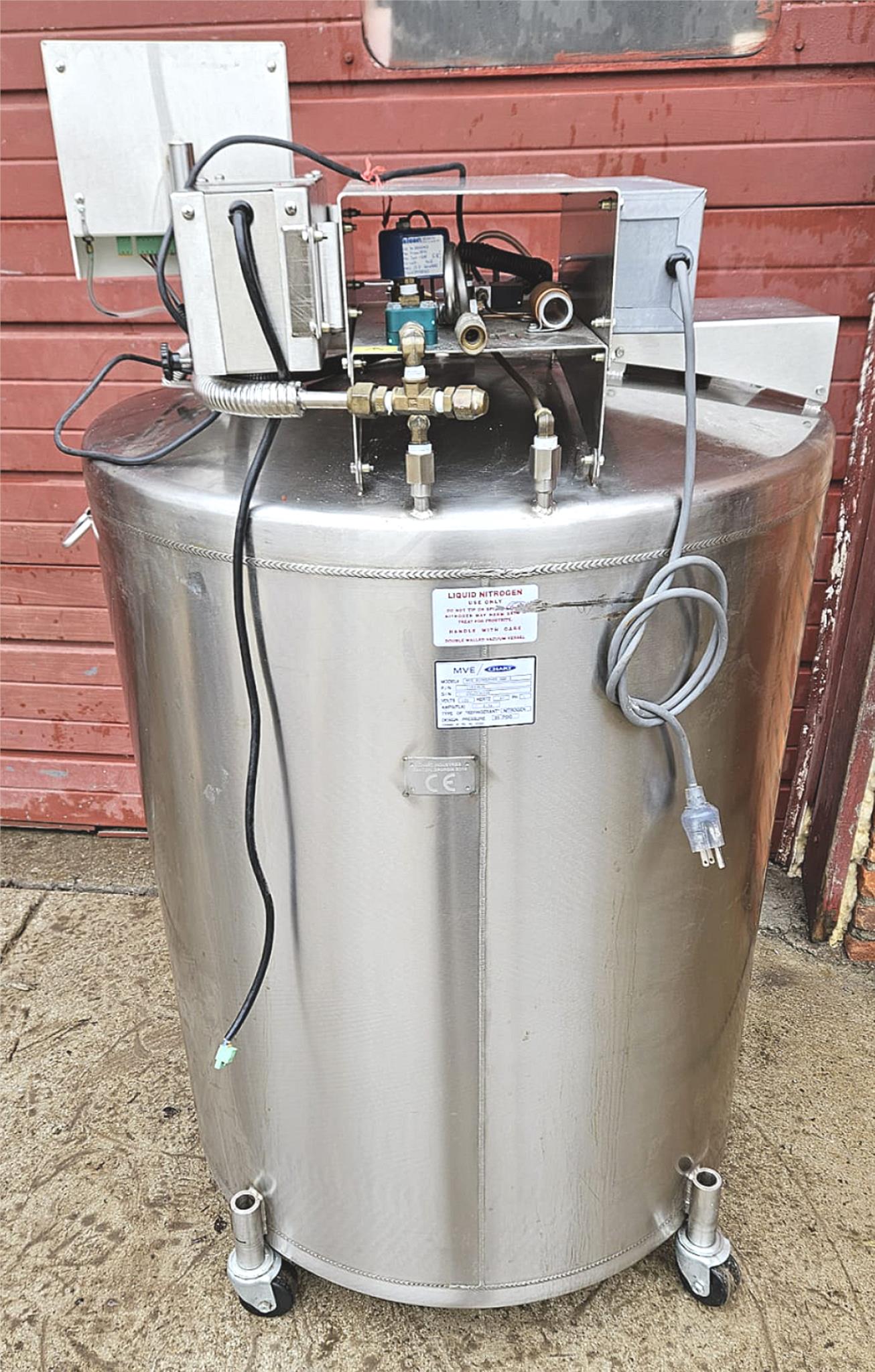 CHART MVE 810HEF-BB G2 CRYOTANK FREEEZER 90DAYWARRANTY WATCH VIDEO FREE SHIP