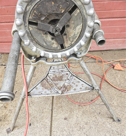 RIDGID 300 PIPE THREADER w/ 3 DIES NO CUTTER WORKING FINE WATCH-VIDEO FREE-SHIP