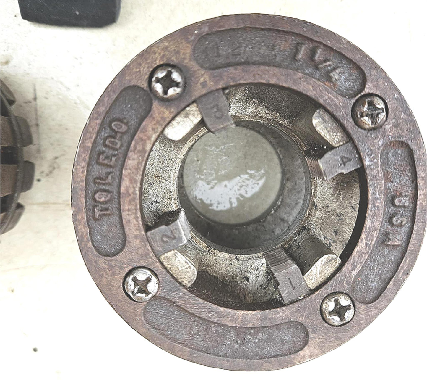 RIDGID 300 PIPE THREADER w/ 3 DIES NO CUTTER WORKING FINE WATCH-VIDEO FREE-SHIP