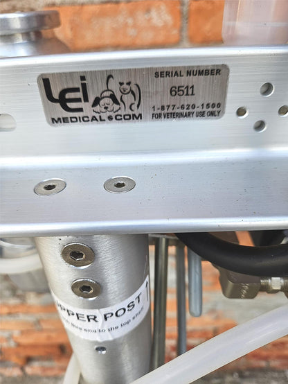 SUPERA LEI VETERINARY ANESTHESIA ISOFLURANE VENTILATOR 90-DAY-WARRANTY FREE SHIP