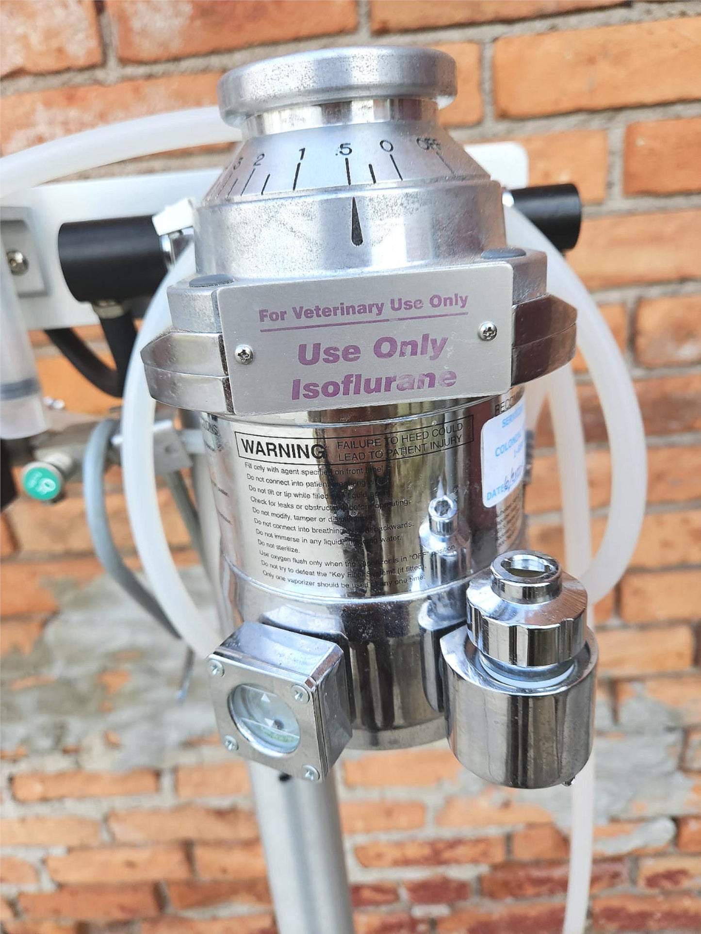 SUPERA LEI VETERINARY ANESTHESIA ISOFLURANE VENTILATOR 90-DAY-WARRANTY FREE SHIP