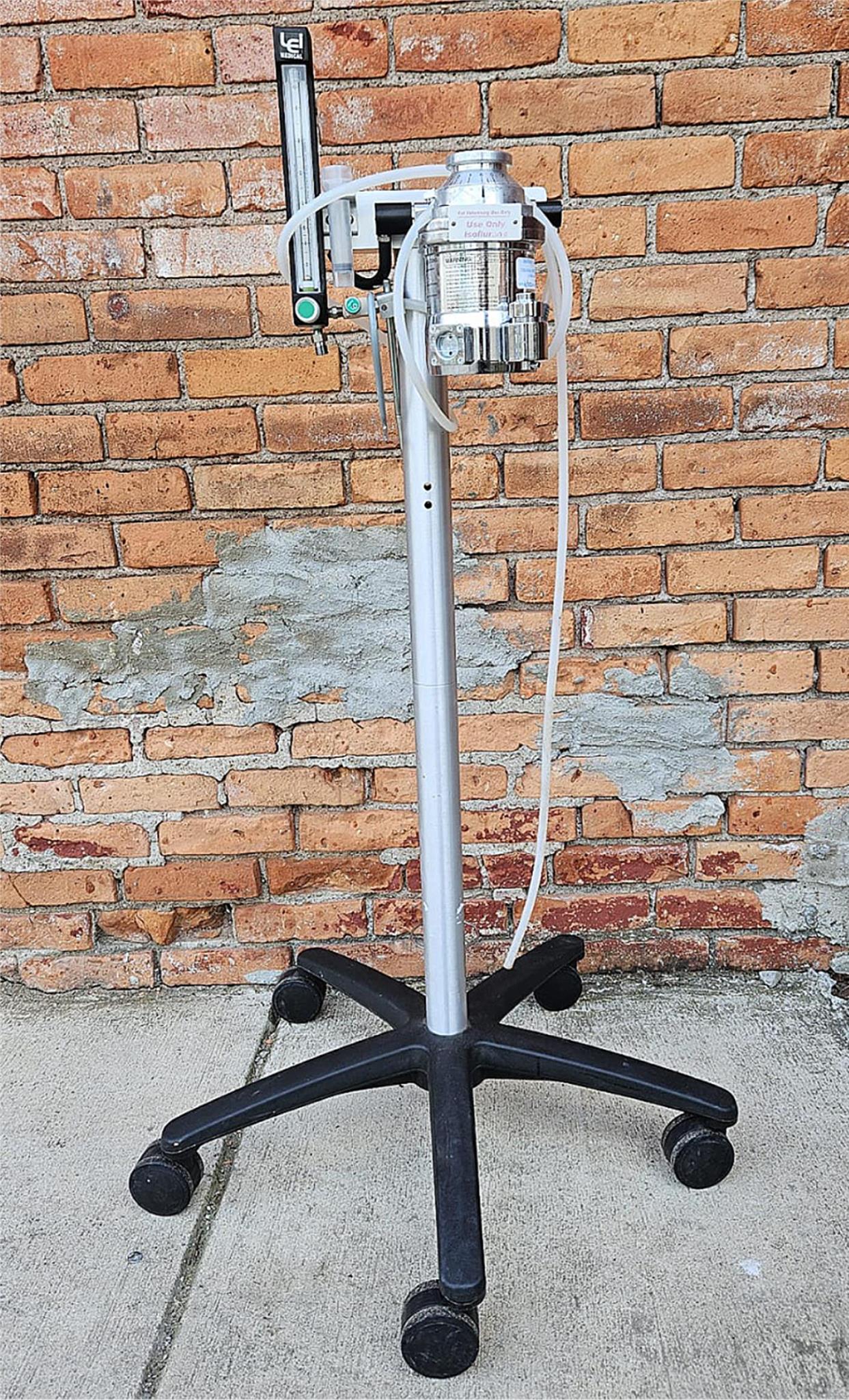 SUPERA LEI VETERINARY ANESTHESIA ISOFLURANE VENTILATOR 90-DAY-WARRANTY FREE SHIP