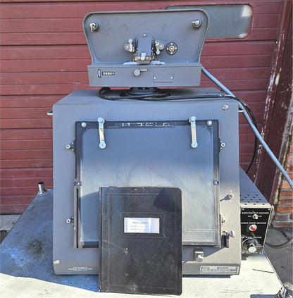 VINTAGE 35mm VANGUARD S-13 and M-16C FILM MOTION ANALYZER with MANUAL FREE SHIP