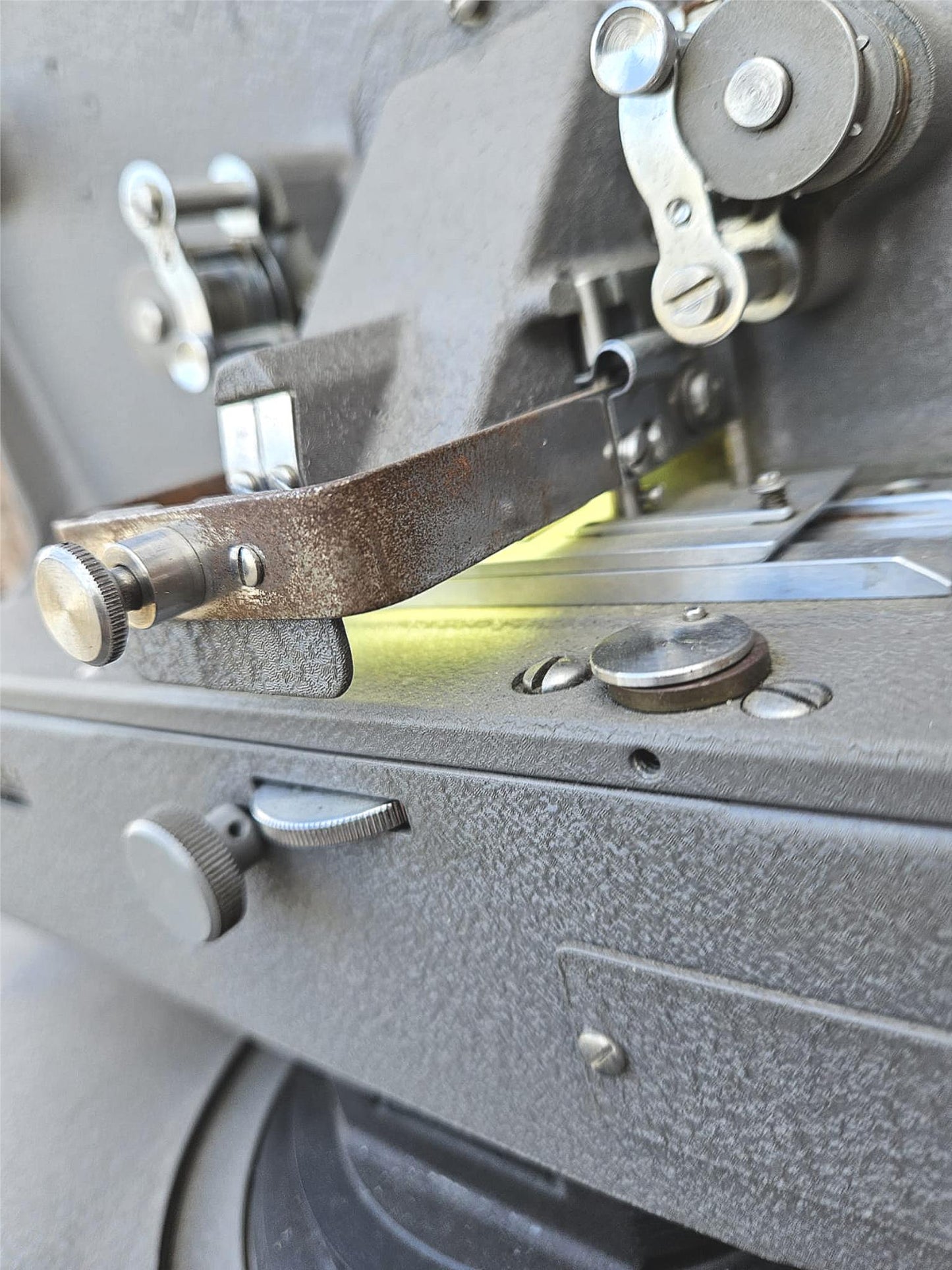 VINTAGE 35mm VANGUARD S-13 and M-16C FILM MOTION ANALYZER with MANUAL FREE SHIP