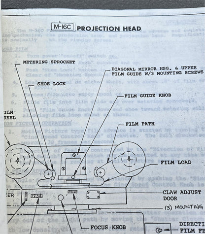 VINTAGE 35mm VANGUARD S-13 and M-16C FILM MOTION ANALYZER with MANUAL FREE SHIP