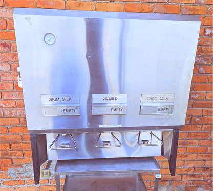 SILVER KING® SKMAJ3 REFRIGERATED COMMERCIAL MILK 3VALVE DISPENSER 90DAYWARRANTY