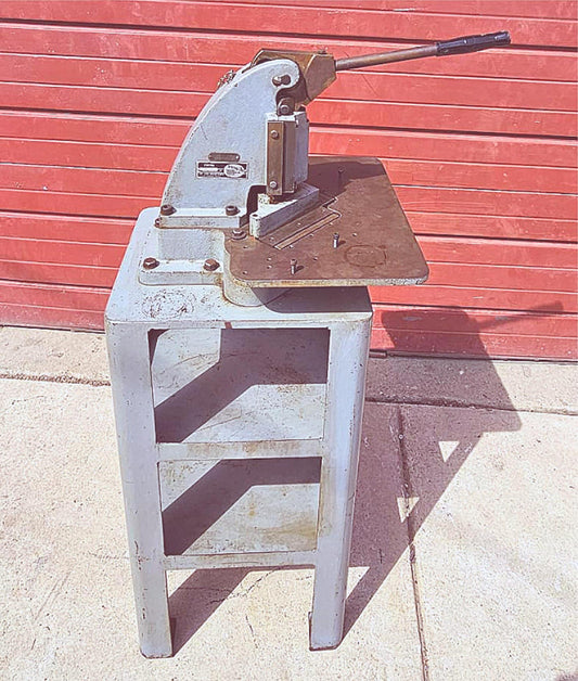 DI-ACRO® NUMBER 2 TAB NOTCHER PRESS BONUSORIGINAL BASE 90DAYWARRANTY WATCH VIDEO